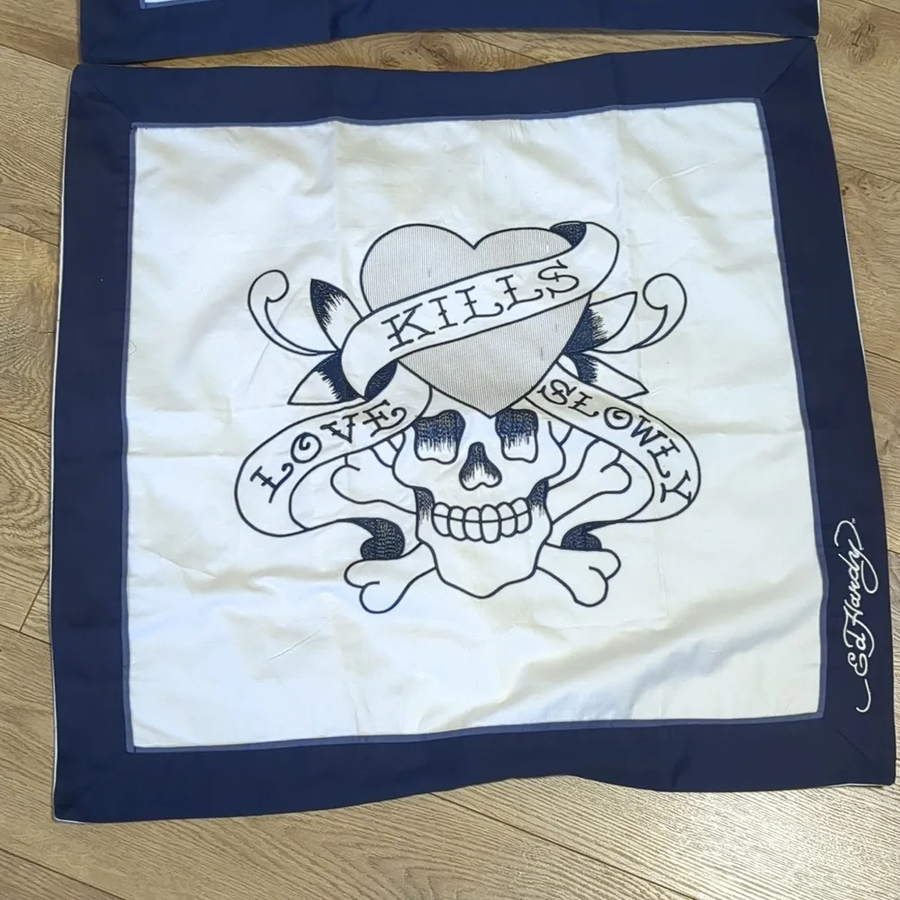 Ed Hardy Home Collection Christian Audigier Pillowcase Set of 2